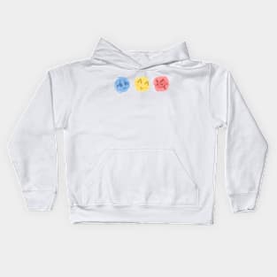 Scribbled Emotions Kids Hoodie